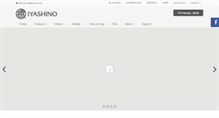 Desktop Screenshot of iyashino.com